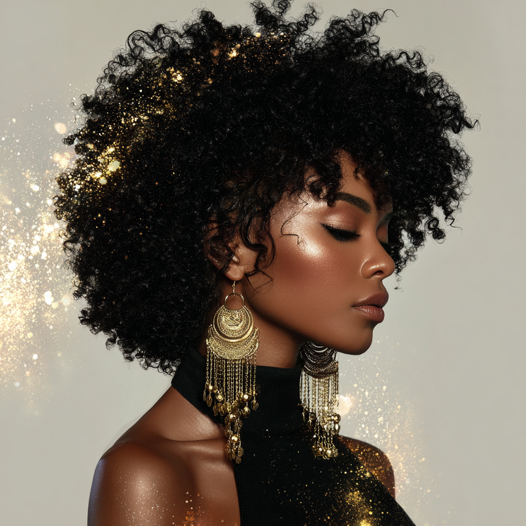 Woman showcasing a luxurious raw Vietnamese hair wig — Miné Hair brand story